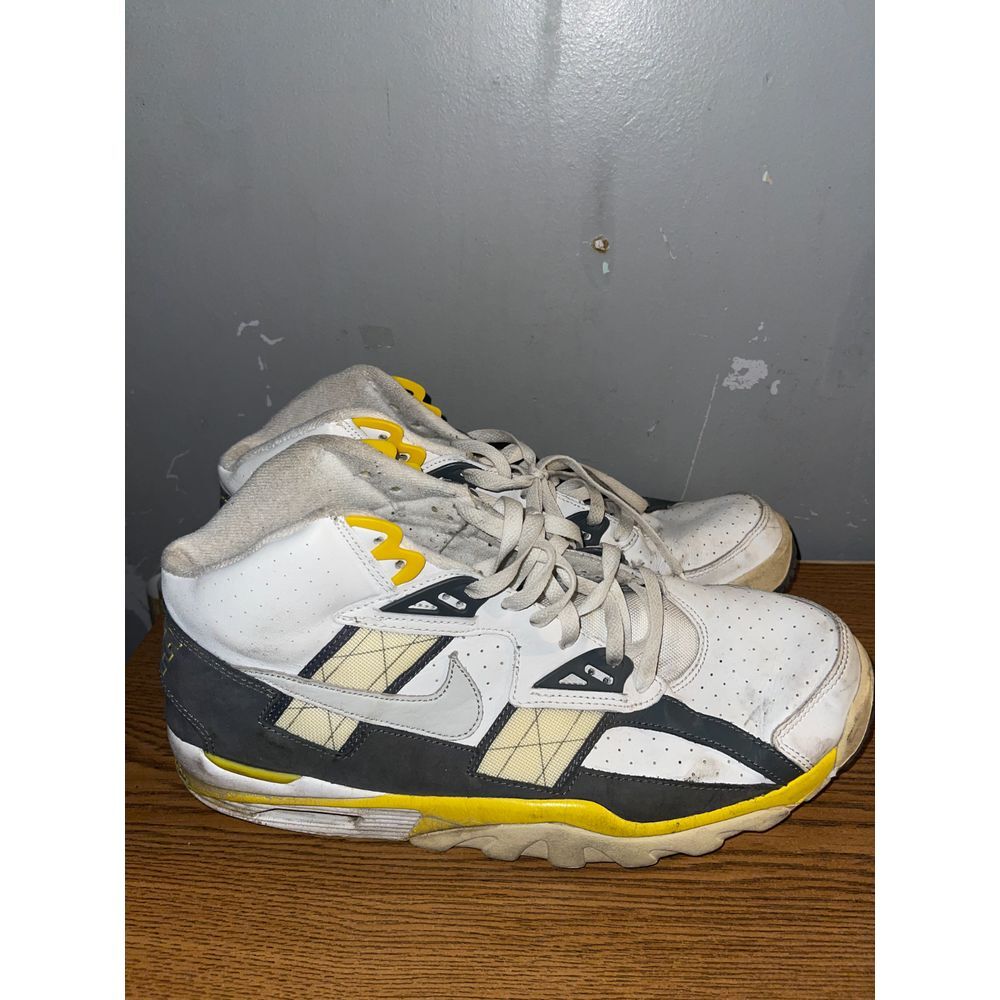 Nike Air Trainer SC High Graphite Lemon Men's Sneakers 302346-109 Size 13 - Picture 14 of 14